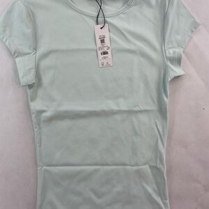 GARAGE Sleek Crewneck Tee Mint Julep Green Women’s Size XS MSRP$33 NWT